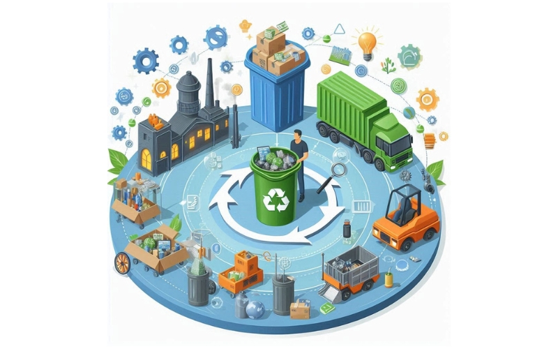 Features of smart waste management