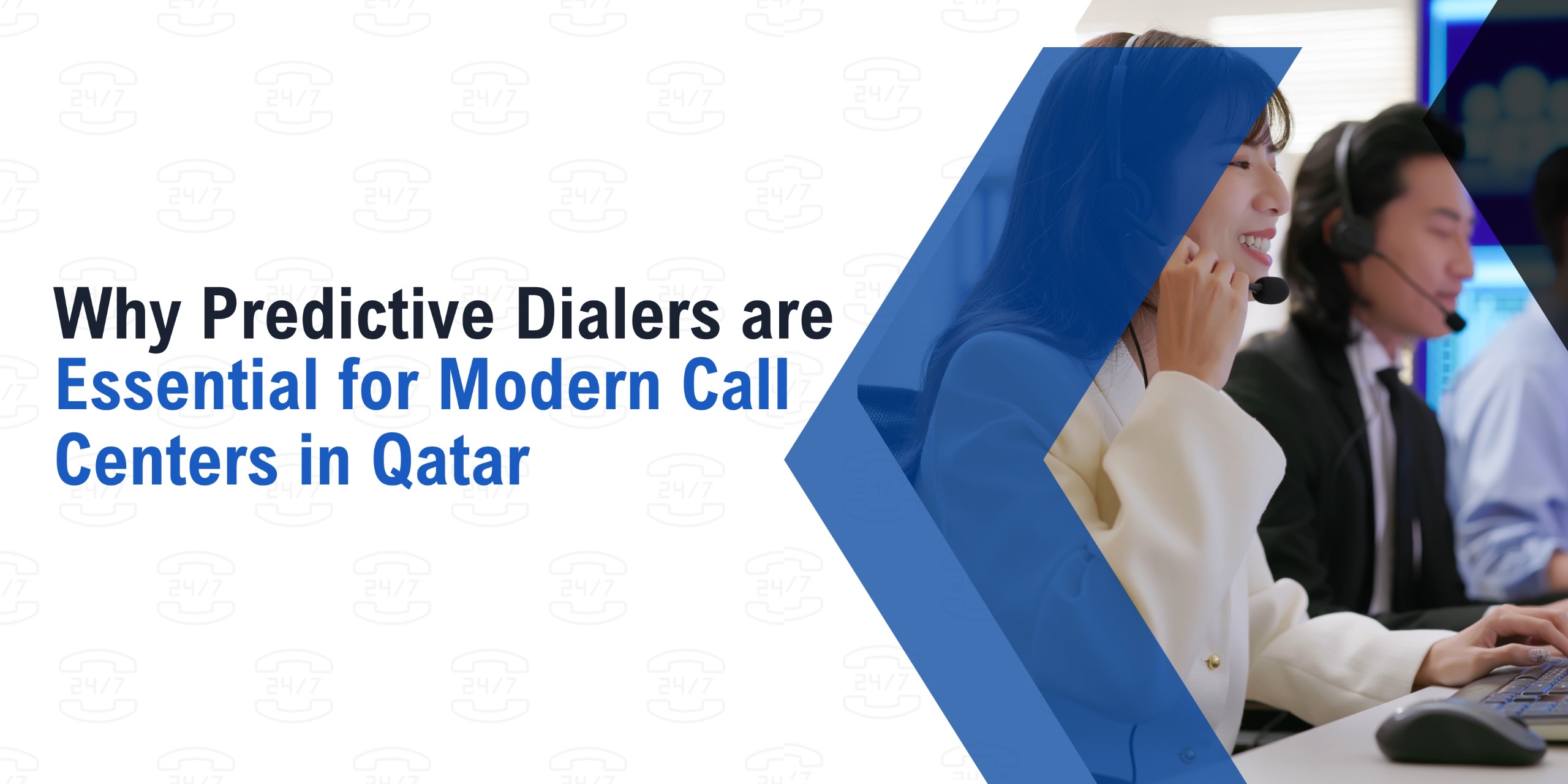 The call centers in qatar using Predictive Dialers